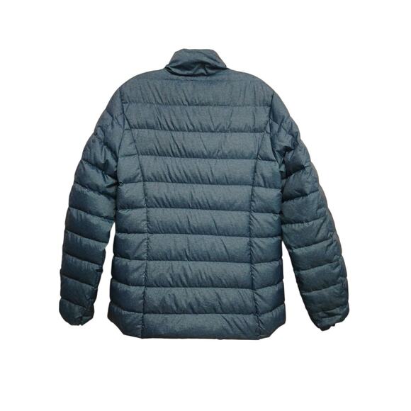 Eddie Bauer EB650 DOWN Puffer Cirrus Jacket Packable Women Sz L Teal Blue Gorp - Picture 4 of 14